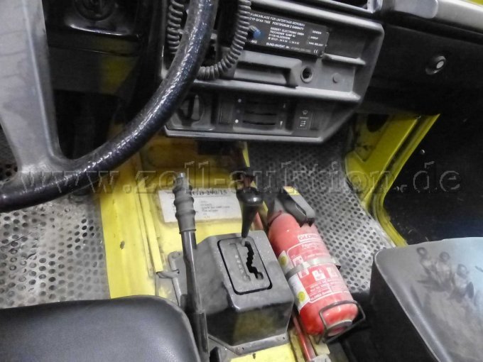 Schaltkulisse und Sitze