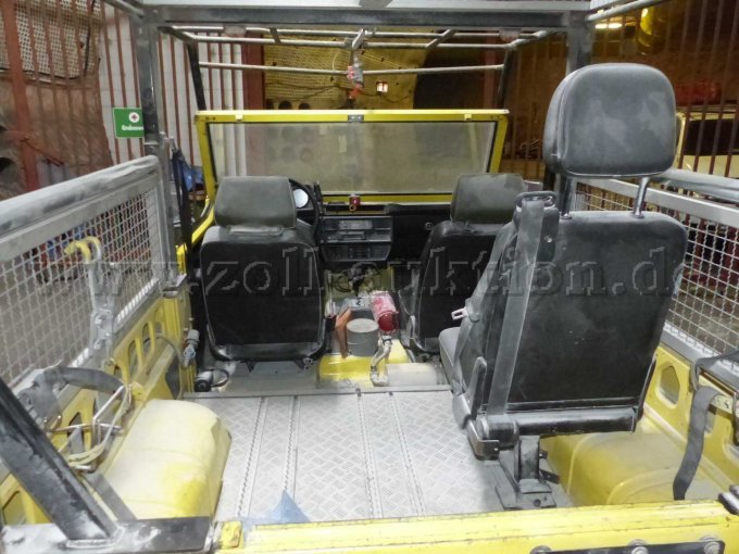 Blick in den Innenraum von hinten