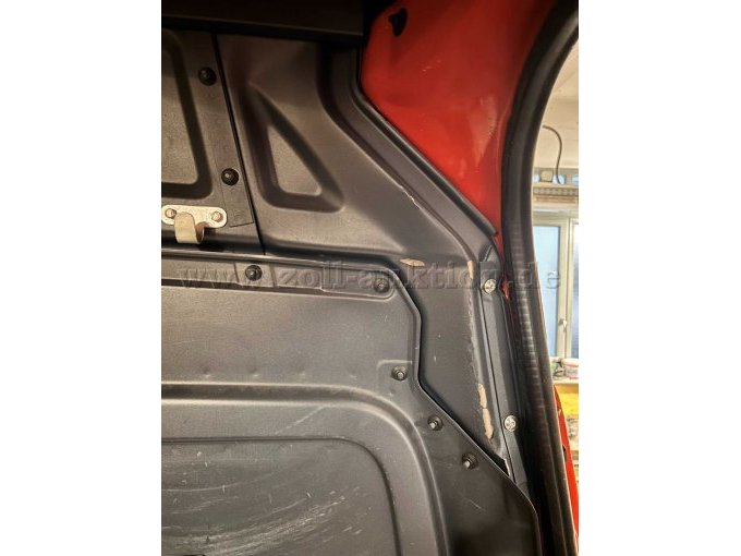 Deformierung Ladefläche Innenraum