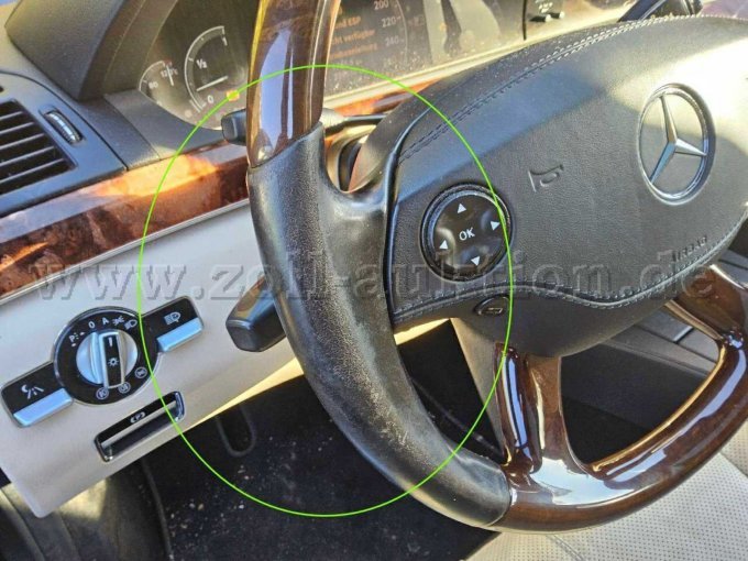 Lenkrad stark abgenutzt