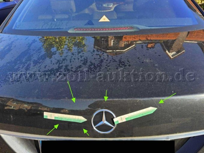 Heckdeckel verschrammt