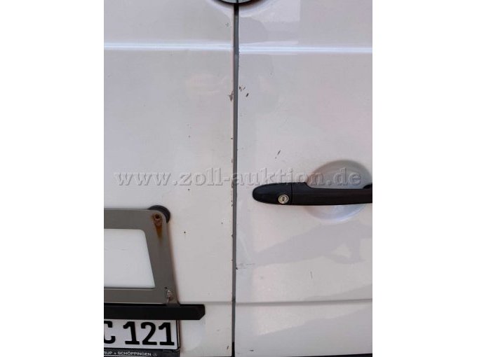 Heckklappe, Detailbild Schäden