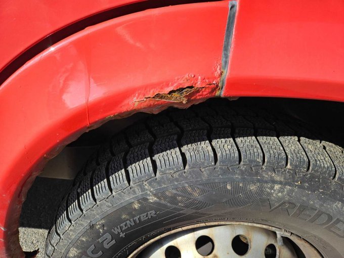 Rostschaden Kotflügel