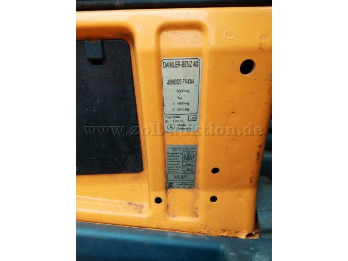 Typenschild Fahrzeug + Standheizung