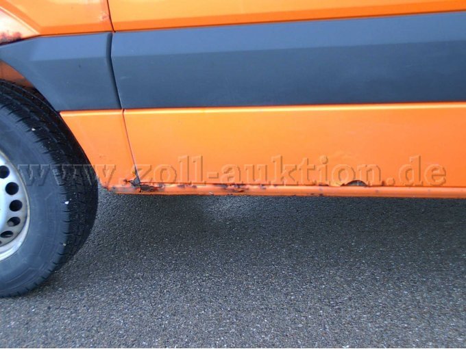 Rost am Einstieg, Schweller und Türe rechts