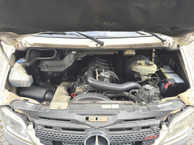 Blick in den Motorraum