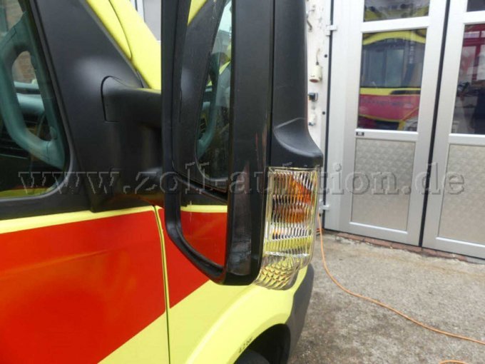 Kratzer Seitenspiegel