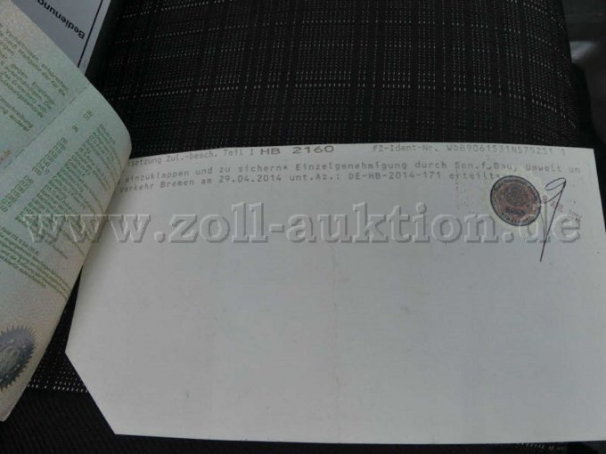 Fahrzeugschein S. II