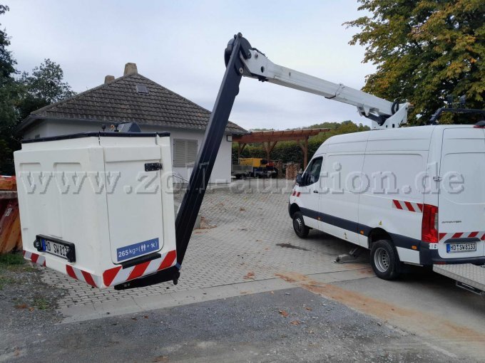 1 Mercedes-Benz Sprinter 516 mit Hematec SAFI T145 J – foto 11 – kavel bij Zoll-Auktion, Sinsheim