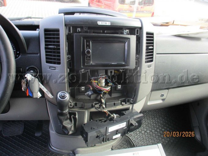 Bedienkonsole nach Funkausbau