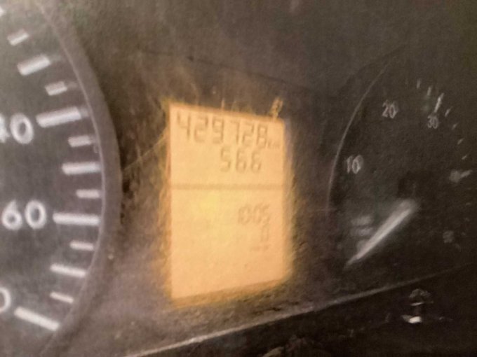 Ansicht Kilometerstand