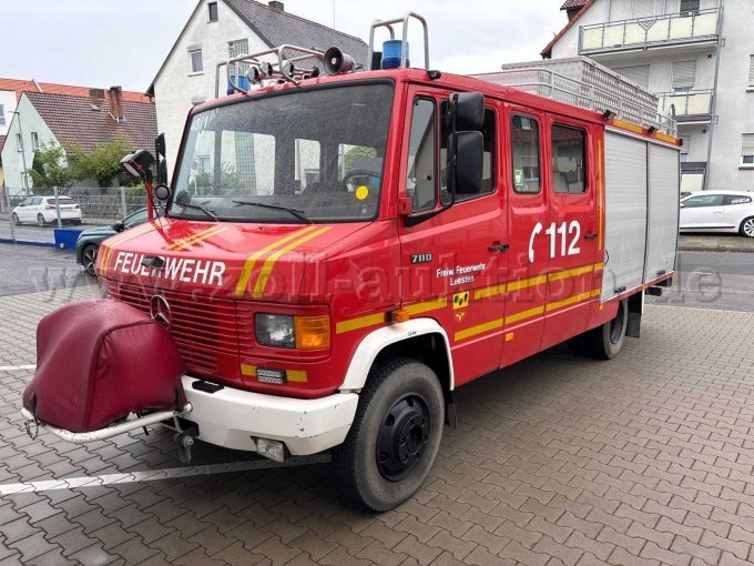 Frontansicht Löschfahrzeug
