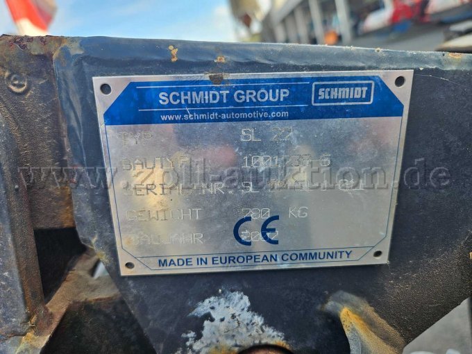 Typenschild Schneepflug