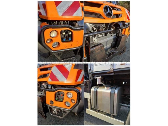 Collage Hydraulikanschlüsse Tank