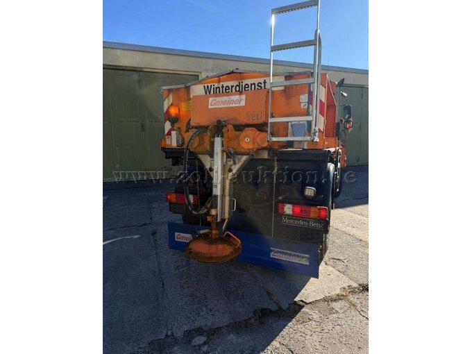 1 Mercedes-Benz Unimog U 290 mit GMEINER Streuautomat und BEILHACK Schneepflug – foto 15 – kavel bij Zoll-Auktion, Flöha