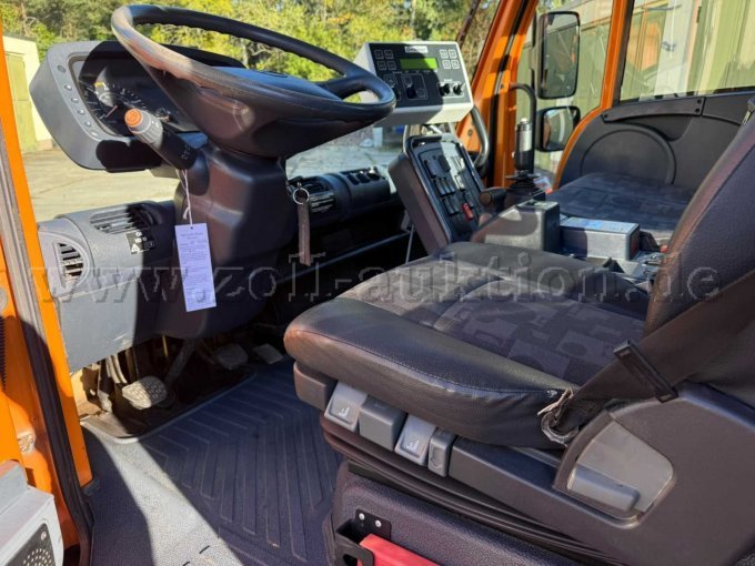 1 Mercedes-Benz Unimog U 290 mit GMEINER Streuautomat und BEILHACK Schneepflug – foto 10 – kavel bij Zoll-Auktion, Flöha