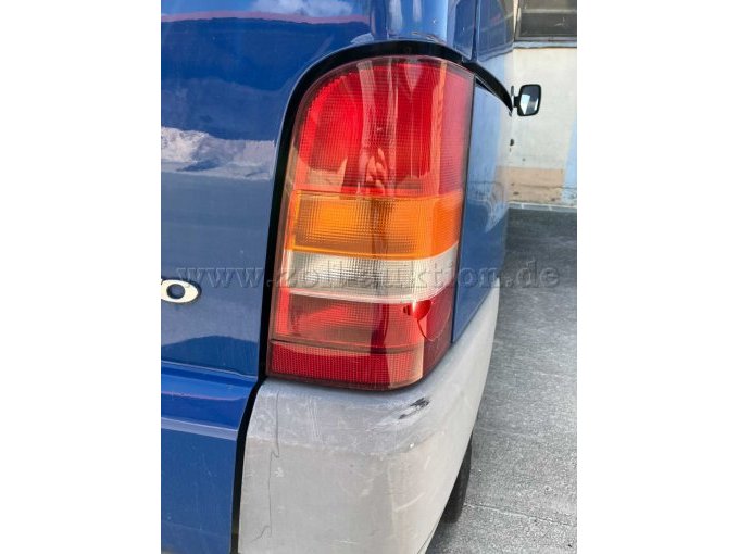 Beschädigte Rückleuchte