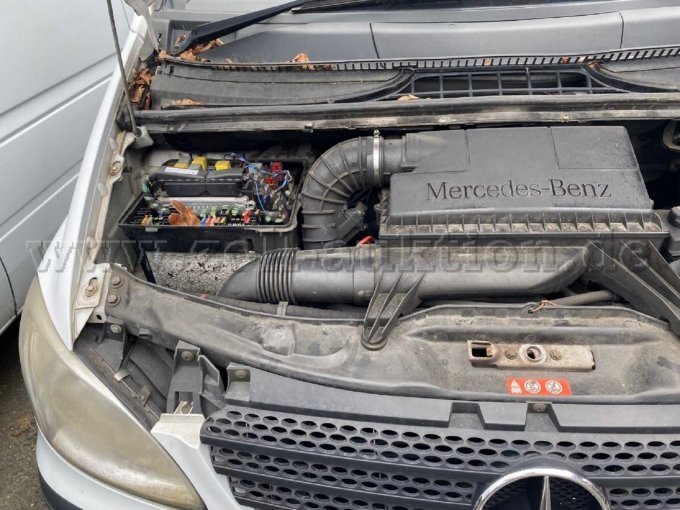 Blick in den Motorraum