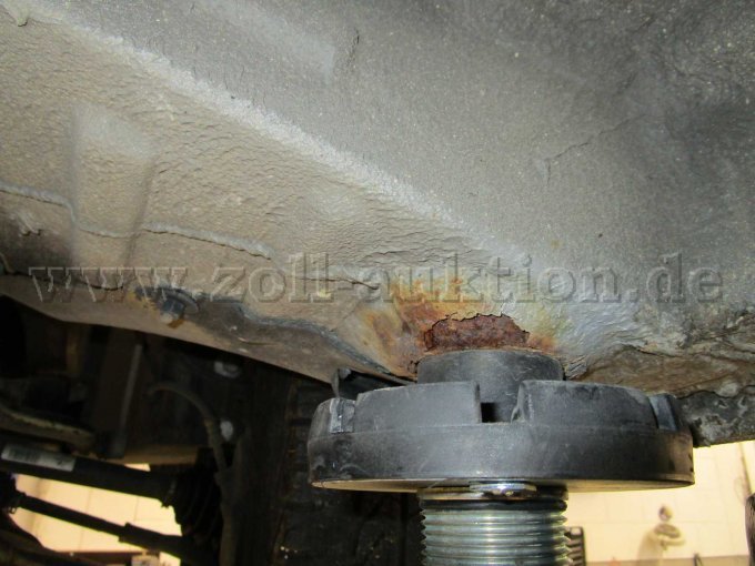 Wagenheberaufnahmepunkt