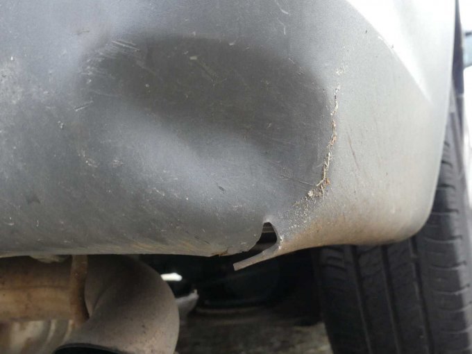 Stoßfänger hinten rechts