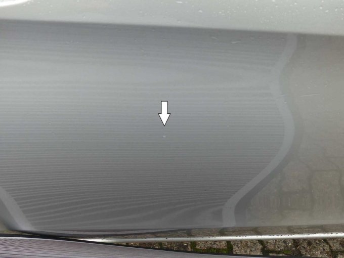 Delle Vordertür rechts