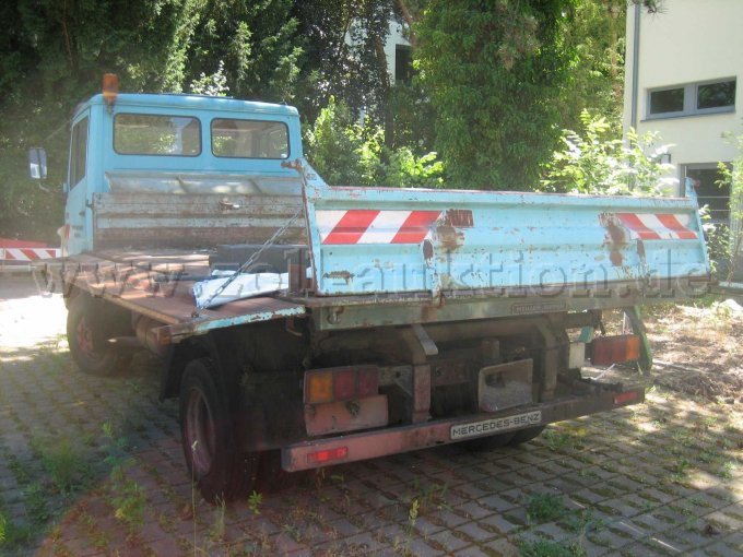 Heck, schräg links