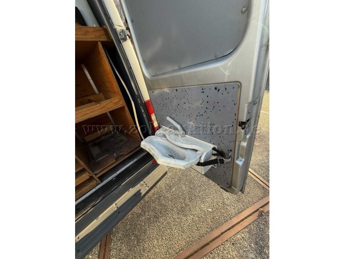 Waschbecken Hecktür