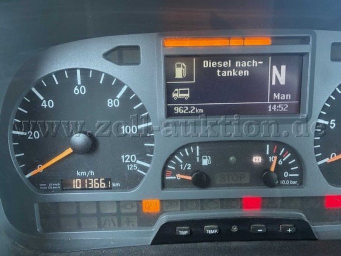 Kilometerstandsanzeige