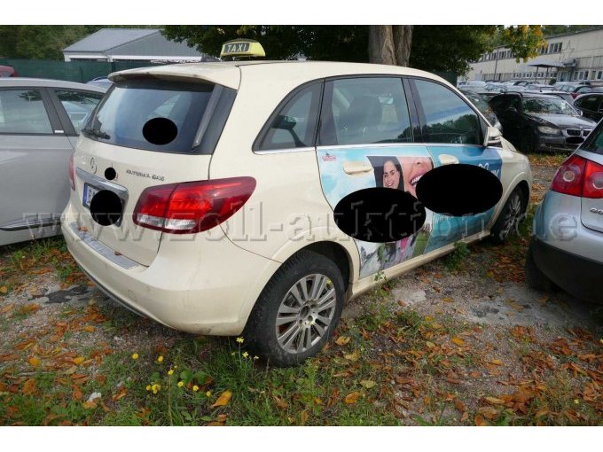 1 Mercedes B 200 Natural Gas Taxi mit Taxameter – foto 3 – kavel bij Zoll-Auktion, Wandlitz