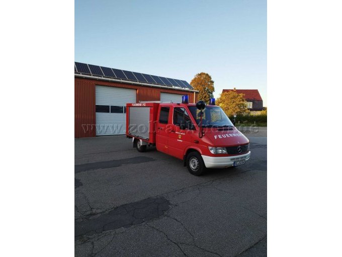1 Mercedes Benz 308 D (Sprinter), Feuerwehr, Fachumbau der Firma Ziegler – foto 4 – kavel bij Zoll-Auktion, Mittelangeln
