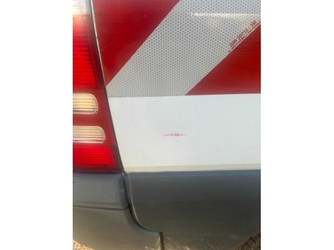 leichte Delle hinten rechts