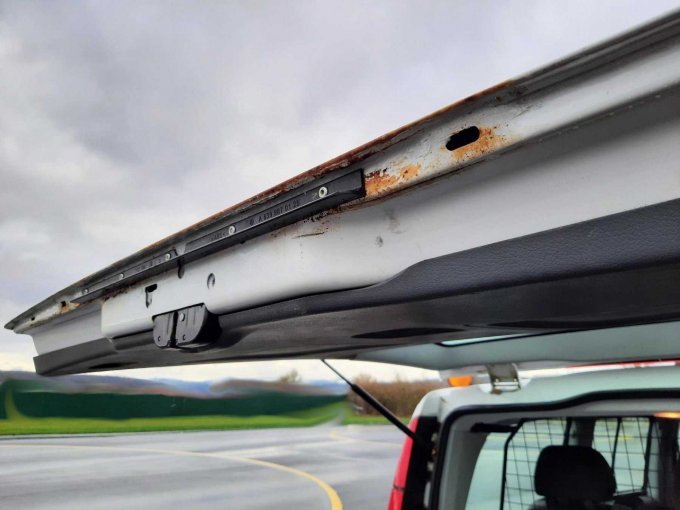 Ansicht Rost Heckklappe