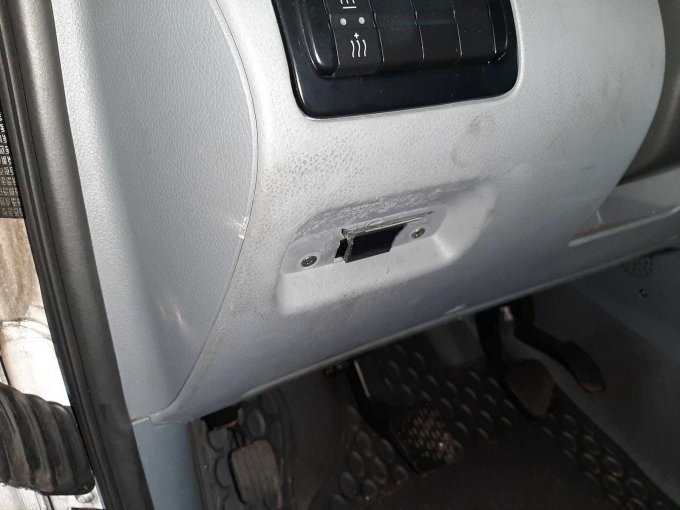 Ansicht Armaturenbereich Einstieg Kratzer