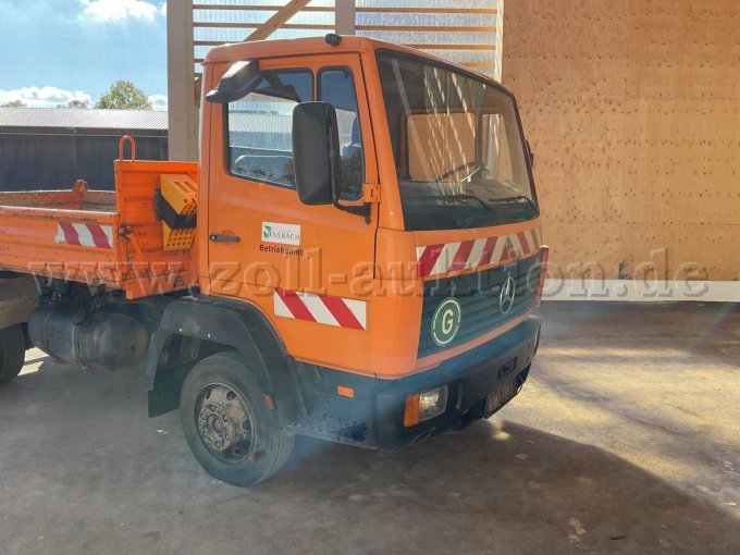 1 Mercedes Benz 7,5 Tonnen 3-Seiten-Kipper Typ 811 Eco Power – foto 4 – kavel bij Zoll-Auktion, Ansbach
