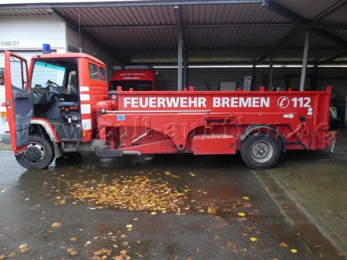 Seitenansicht hochgepumpt