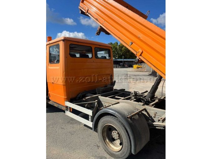 Kipperfunktion – Demonstration von hinten