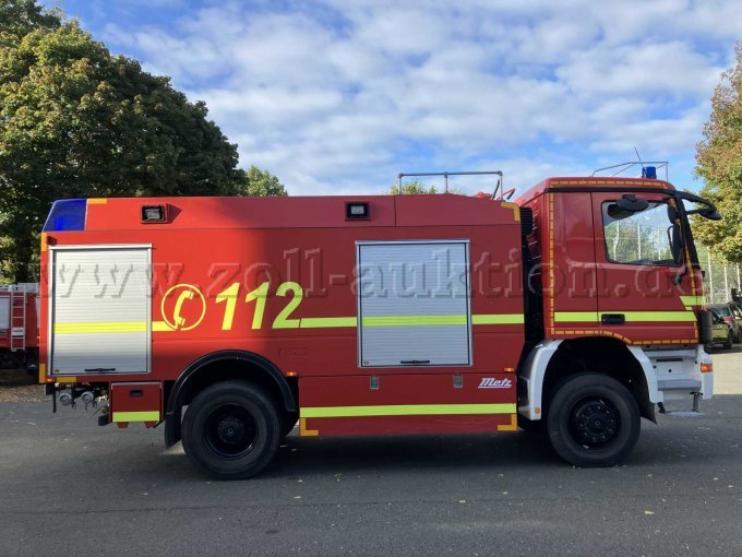 1 Mercedes-Benz Actros 1831 AK TLF 24/50 brandweerwagen met vierwielaandrijving – foto 5 – kavel bij Zoll-Auktion, Bielefeld