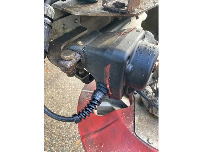 defekte Streutellerverstellung