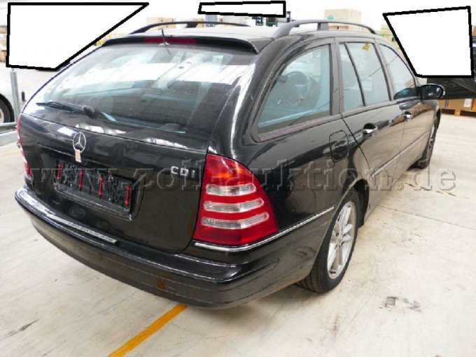 1 Mercedes Benz C-Klasse C 220 T CDI (Bastlerfahrzeug) – foto 3 – kavel bij Zoll-Auktion, Berlin