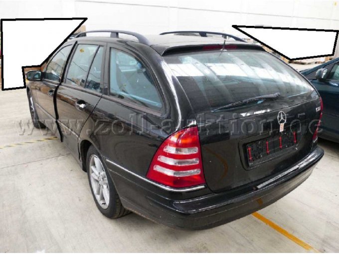 1 Mercedes Benz C-Klasse C 220 T CDI (Bastlerfahrzeug) – foto 4 – kavel bij Zoll-Auktion, Berlin