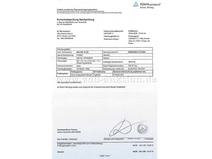 SP Nachprüfung 28.04.2026