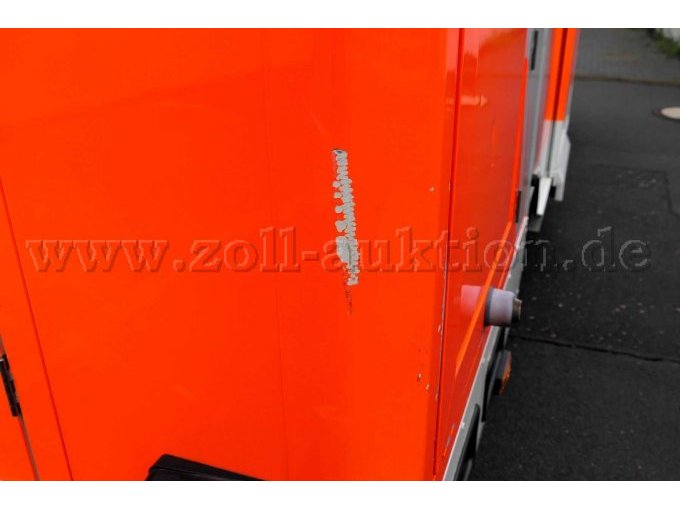 Detailblick auf Beschädigung