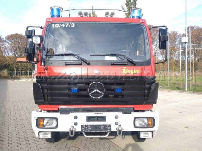 1 Mercedes Benz SK 1124AF LF16 Ziegler Feuerwehr – foto 4 – kavel bij Zoll-Auktion, Celle
