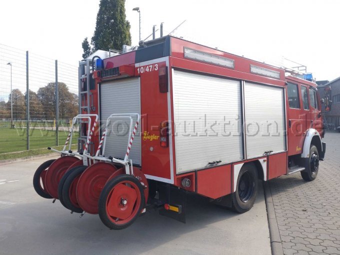 1 Mercedes Benz SK 1124AF LF16 Ziegler Feuerwehr – foto 6 – kavel bij Zoll-Auktion, Celle
