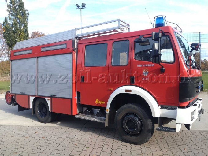 1 Mercedes Benz SK 1124AF LF16 Ziegler Feuerwehr – foto 2 – kavel bij Zoll-Auktion, Celle