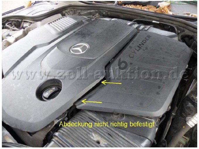 Motorabdeckung