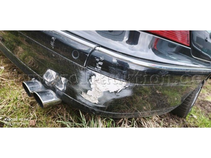 Schaden Heckstoßstange