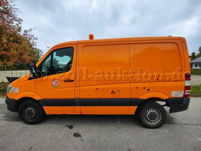 Seitenansicht, Fahrerseite, diverse Rostschäden an Karosserie