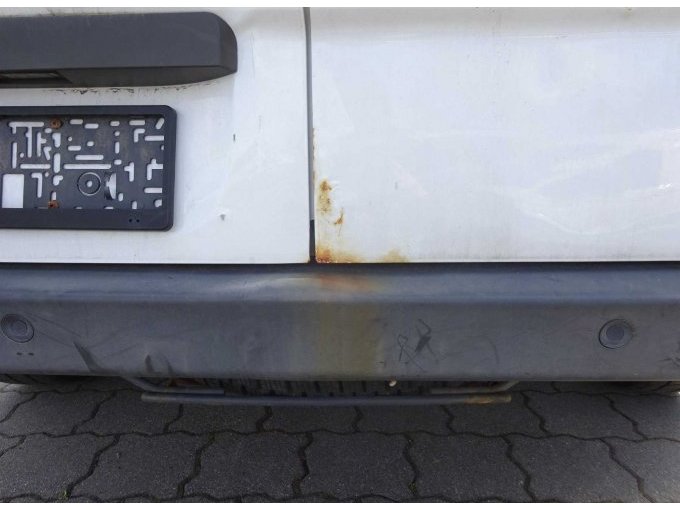 Ansicht Rost Hecktür