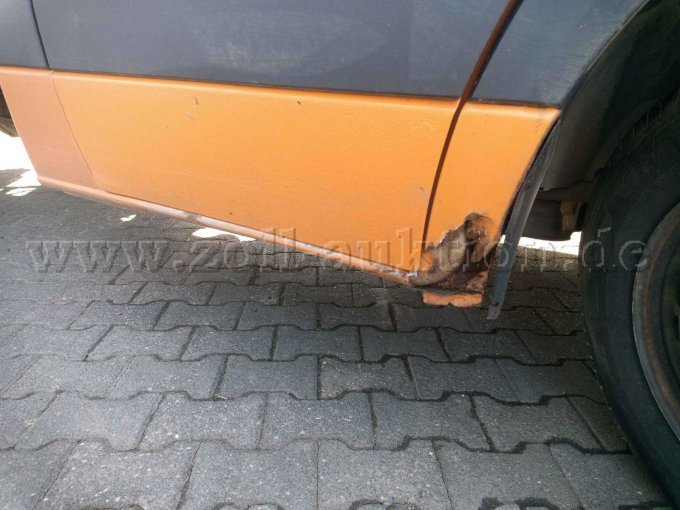 Rostschaden Beifahrerseite